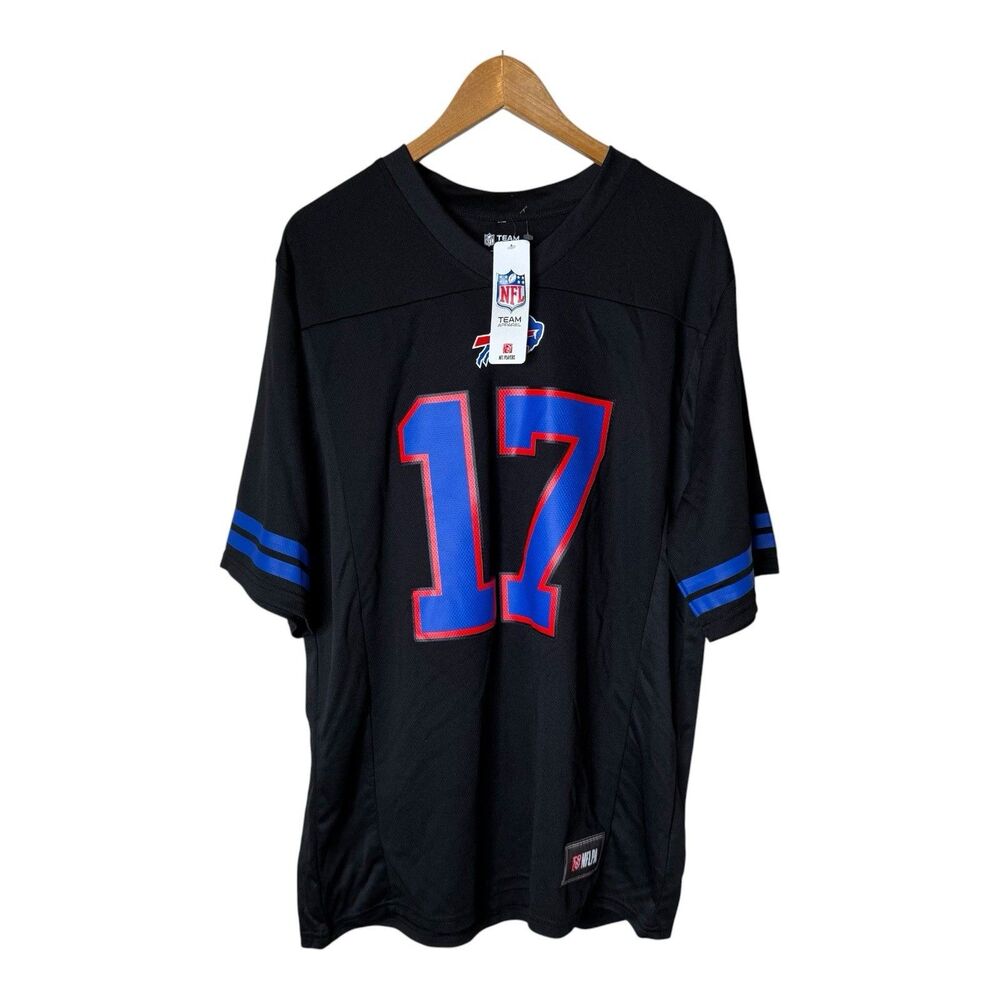 Josh Allen Buffalo Bills Jersey Mens Large Black Alternate Football NFL NWT